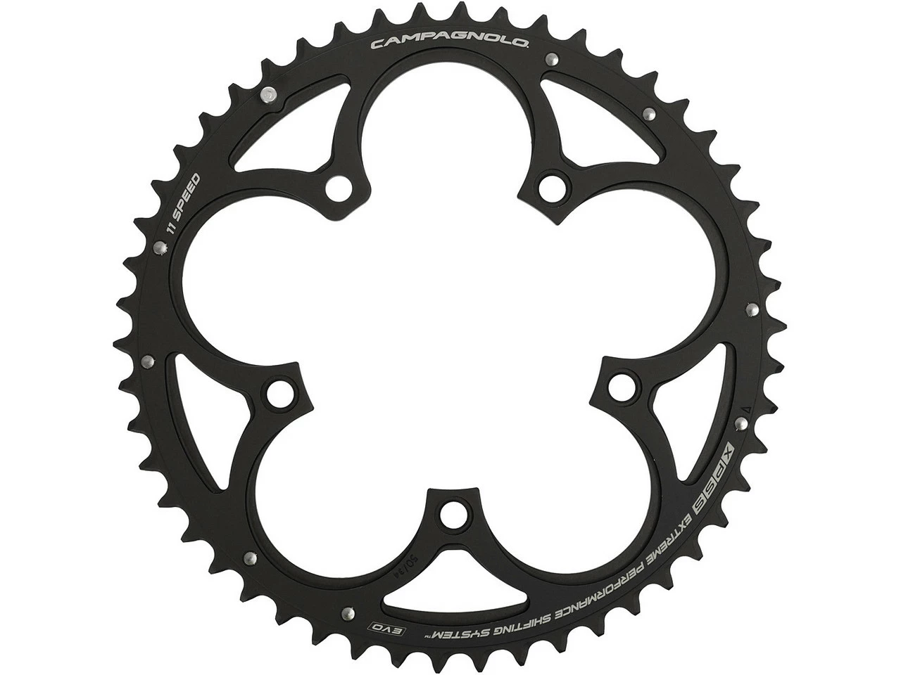 Campagnolo® Kettenblatt Comp One, 11-fach, 5-Arm, 135 Mm Lochkreis Mod 2011-2015 3 Campagnolo® Kettenblatt Comp One, 11-fach, 5-Arm, 135 Mm Lochkreis Mod 2011-2015