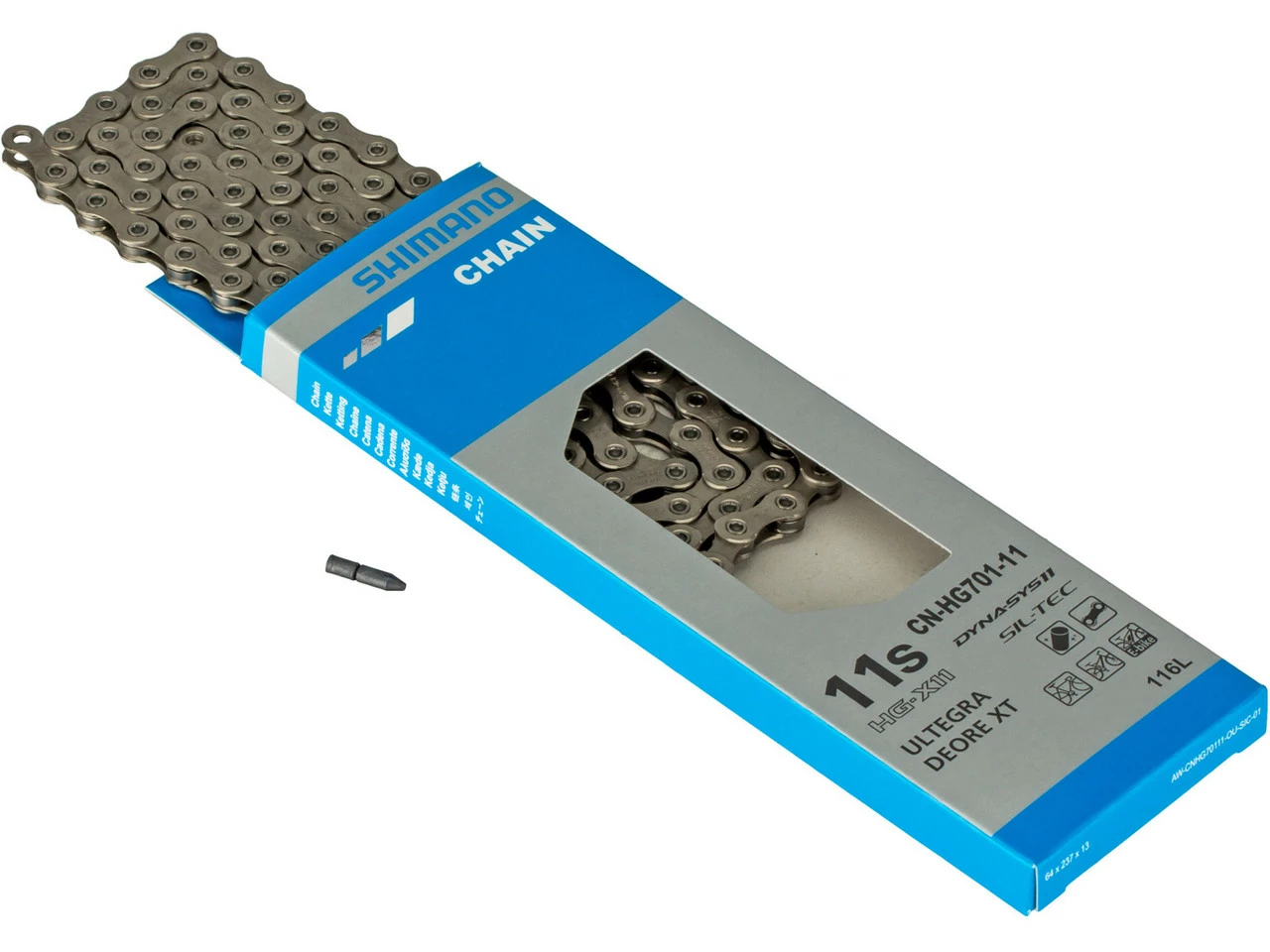 Shimano Ultegra / XT / E-Bike Kette CN-HG701-11 11-fach 3 Shimano Ultegra / XT / E-Bike Kette CN-HG701-11 11-fach