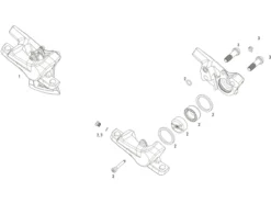 SRAM Ersatzteile Level T Bremssattel