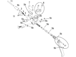 AVID Ersatzteile Juicy Carbon Bremshebel (2008)
