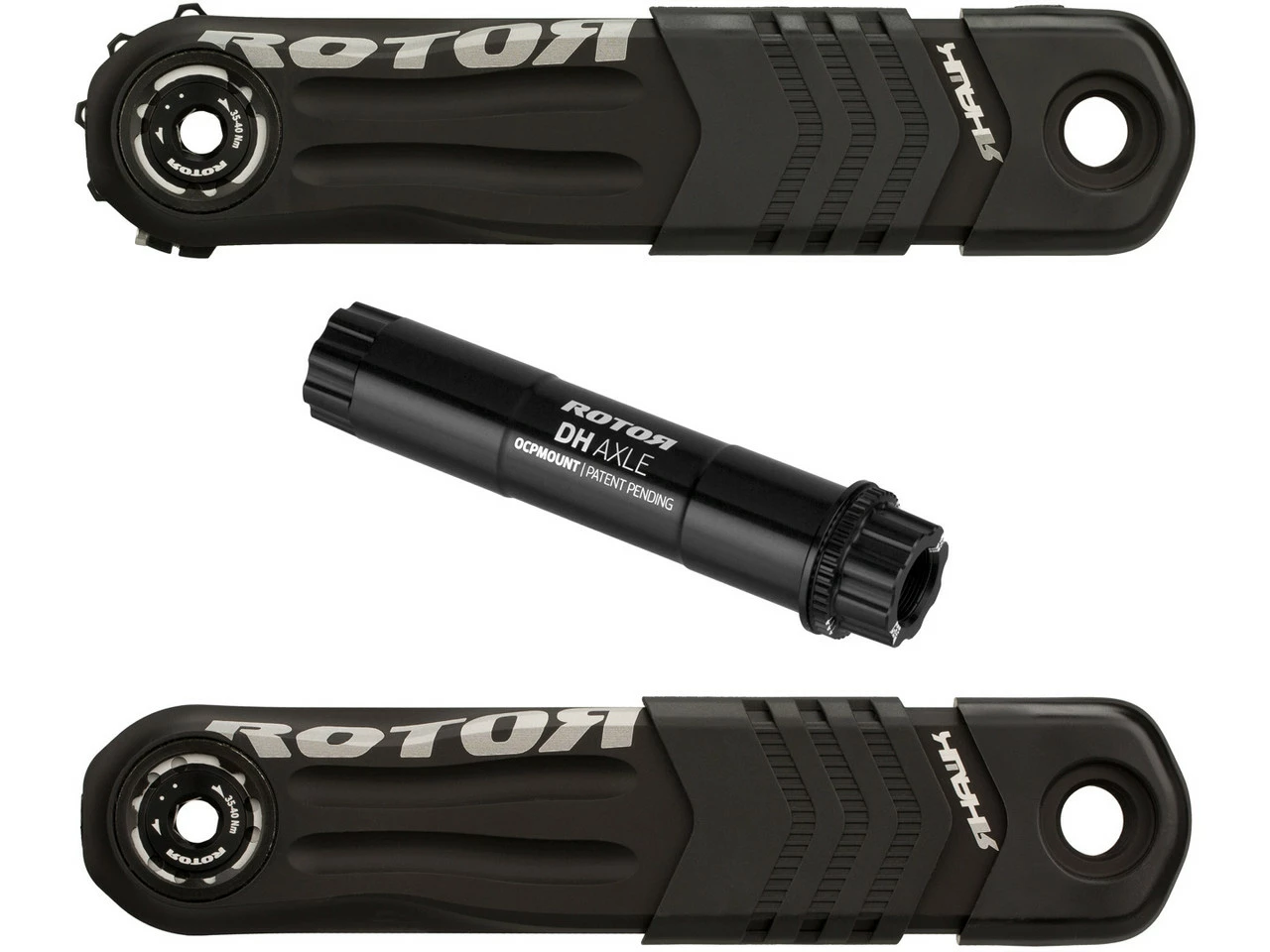 Rotor R-Hawk Kurbel Mit DH-Kurbelachse 3 Rotor R-Hawk Kurbel Mit DH-Kurbelachse