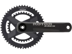 Rotor ALDHU 3D+ Kurbelgarnitur Mit Direct Mount Spidering, NoQ
