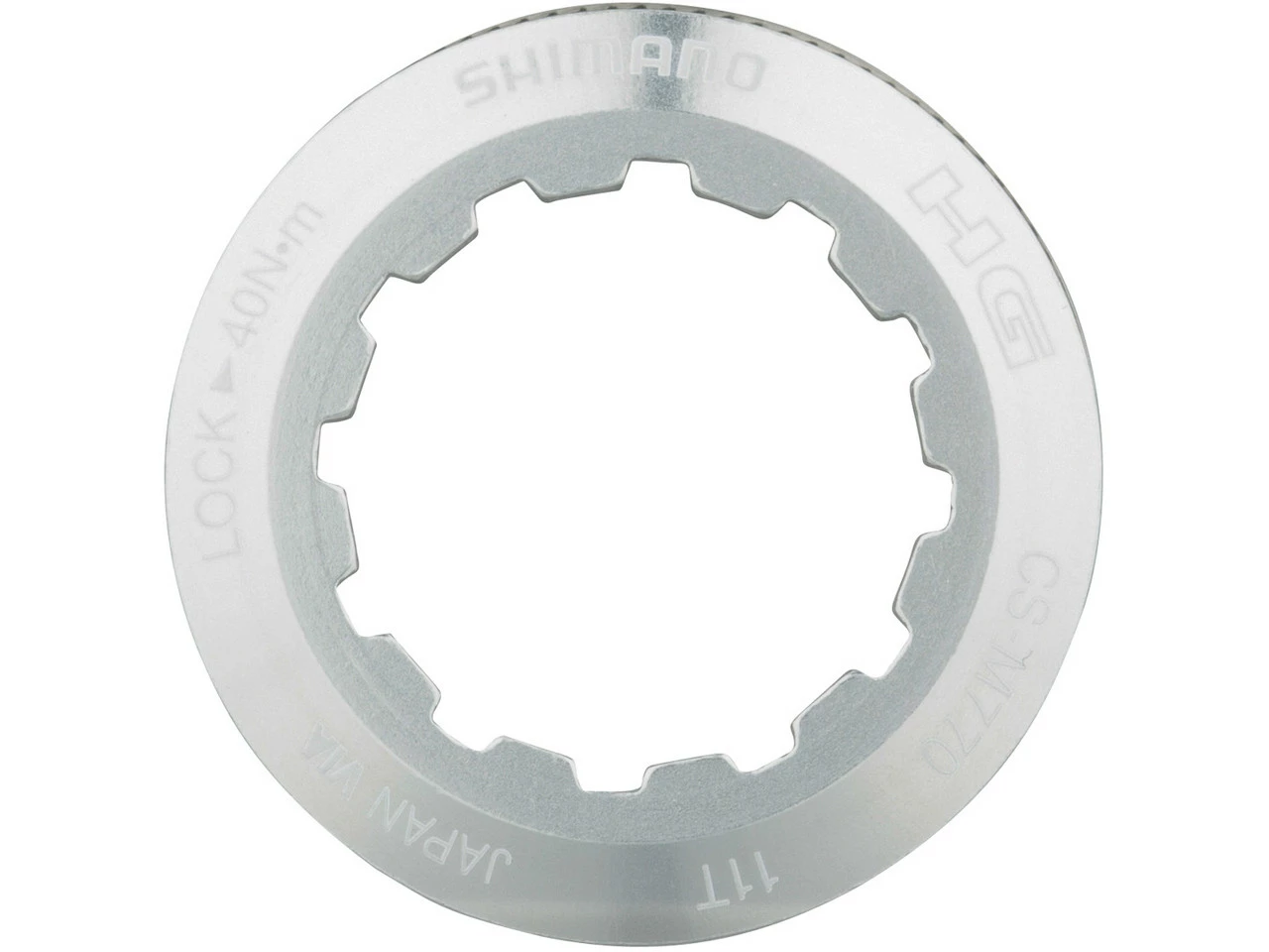 Shimano Verschlussring Für XT CS-M770 9-fach 5 Shimano Verschlussring Für XT CS-M770 9-fach – Bild 3