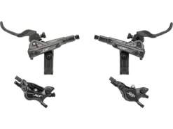 Shimano XT V+h Set Scheibenbremse BR-M8120 / BR-M8100 Mit Resinbelag J-Kit