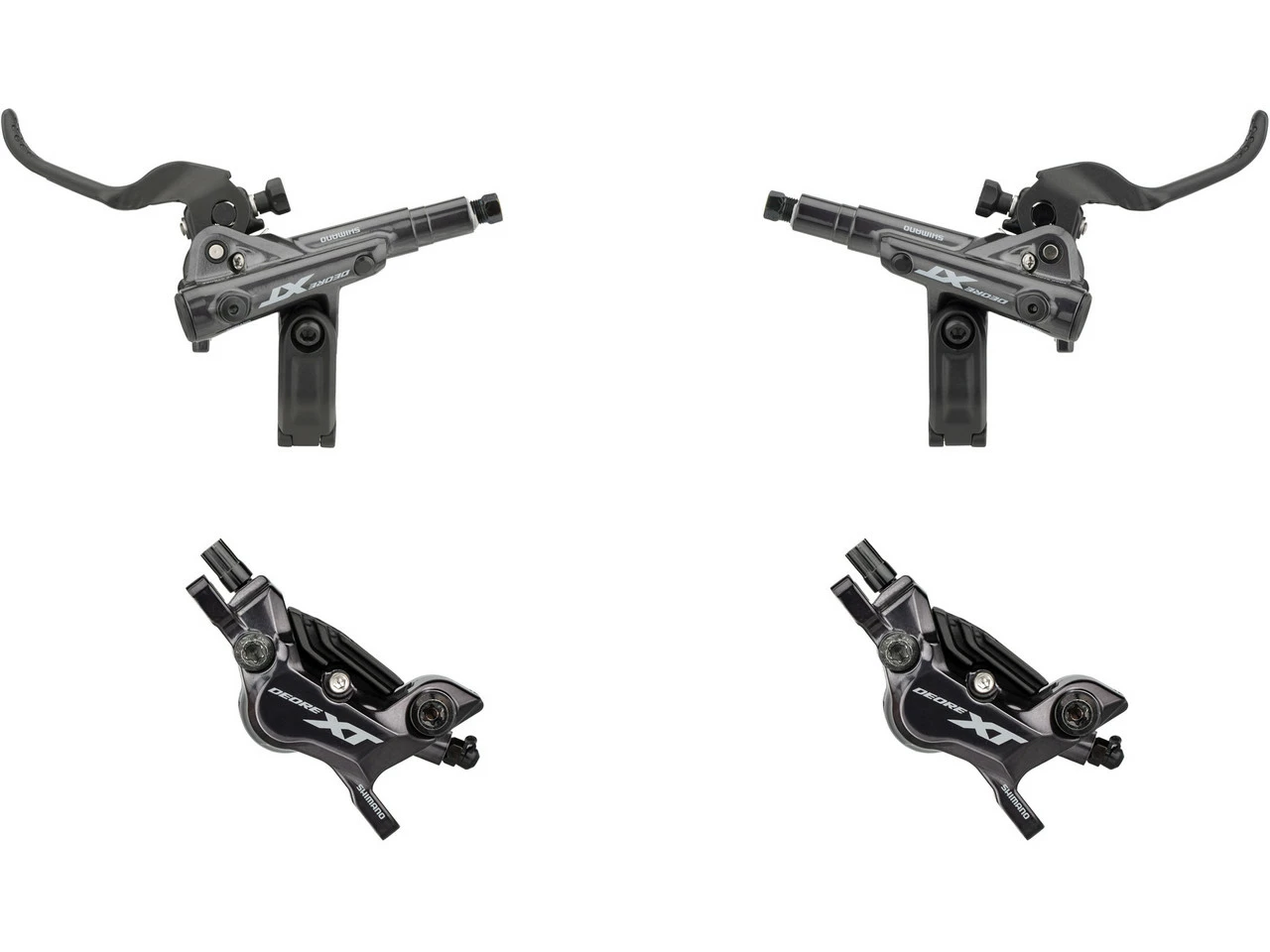 Shimano XT V+h Set Scheibenbremse BR-M8120 Mit Resinbelag J-Kit 3 Shimano XT V+h Set Scheibenbremse BR-M8120 Mit Resinbelag J-Kit