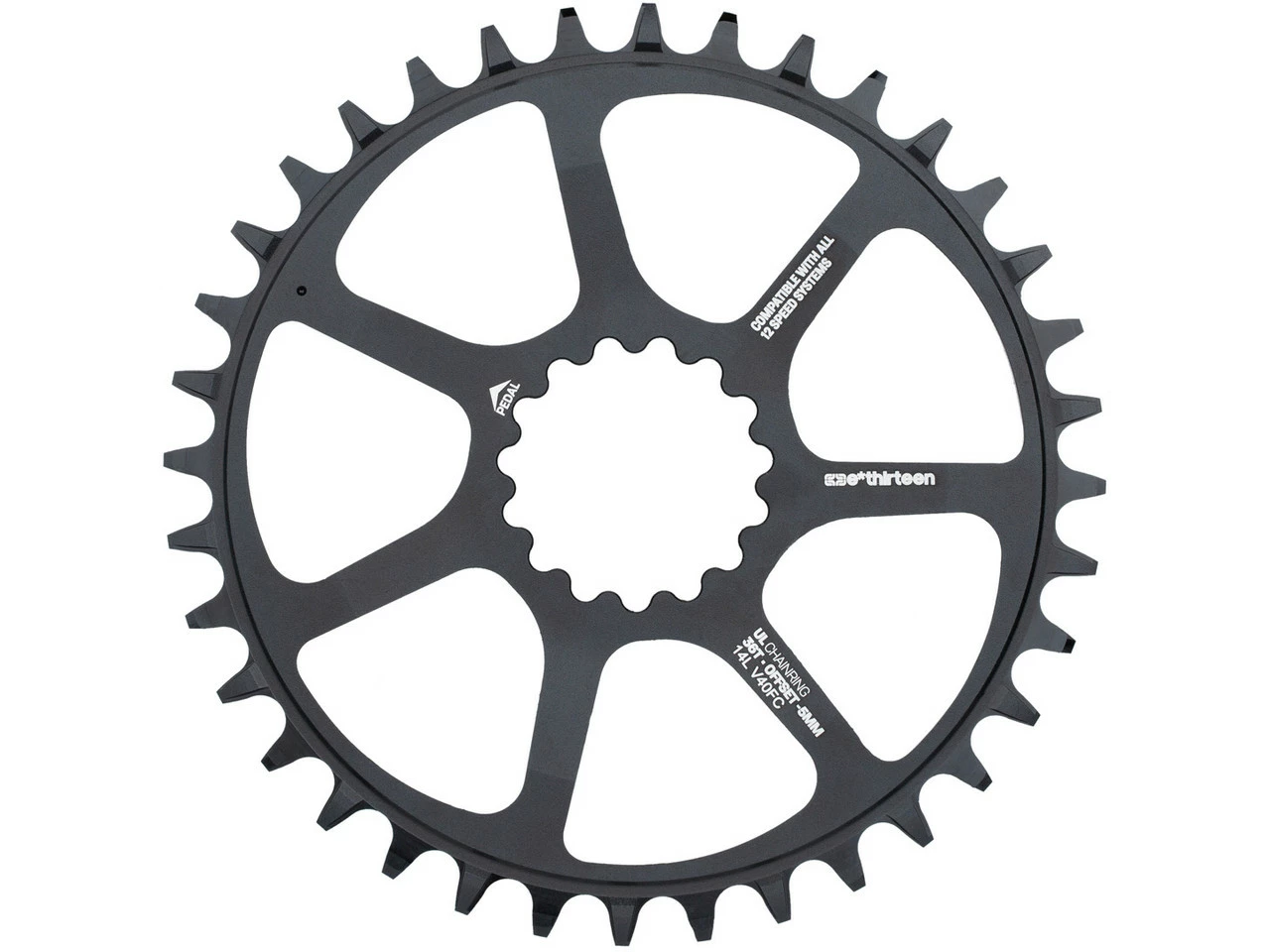 E-thirteen Kettenblatt Ultralight Guidering Direct Mount 1-fach 5 E-thirteen Kettenblatt Ultralight Guidering Direct Mount 1-fach – Bild 3