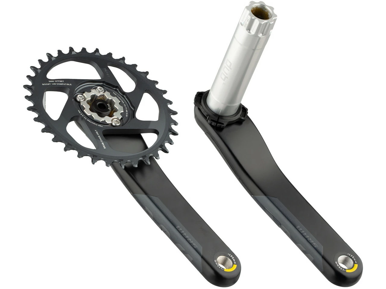 SRAM XX1 Eagle AXS DUB 12-fach Kurbelgarnitur 5 SRAM XX1 Eagle AXS DUB 12-fach Kurbelgarnitur – Bild 3