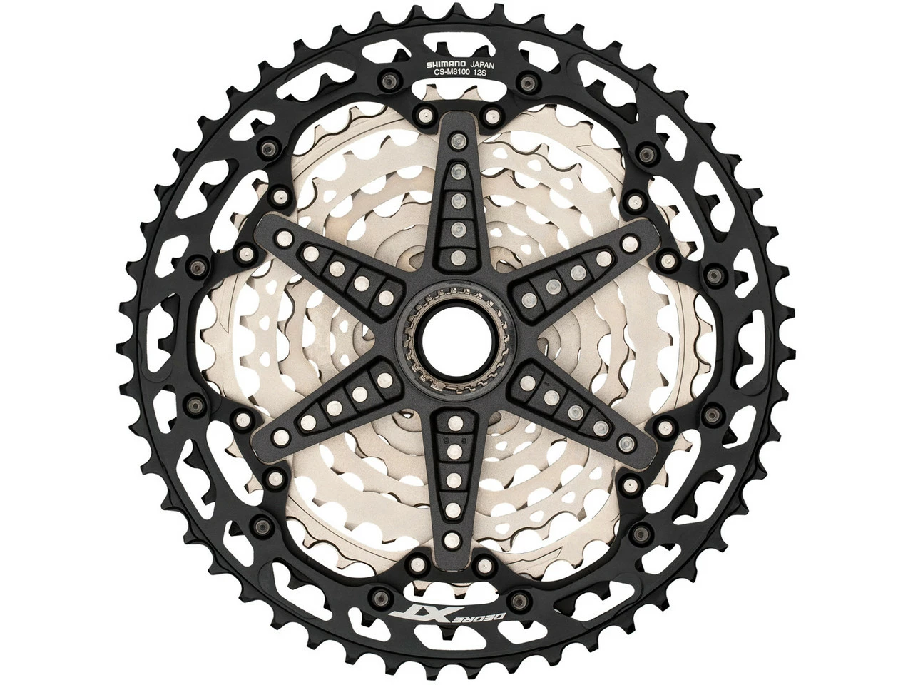 Shimano XT Kassette CS-M8100-12 12-fach 4 Shimano XT Kassette CS-M8100-12 12-fach – Bild 2