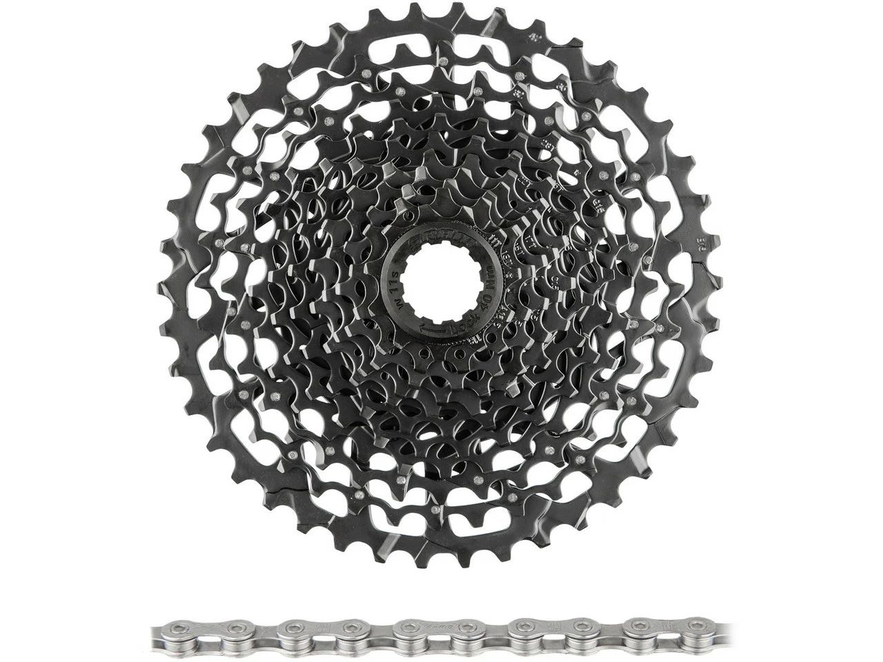 SRAM NX PG-1130 Kassette + PC 1110 Kette 11-fach Verschleißset 3 SRAM NX PG-1130 Kassette + PC 1110 Kette 11-fach Verschleißset