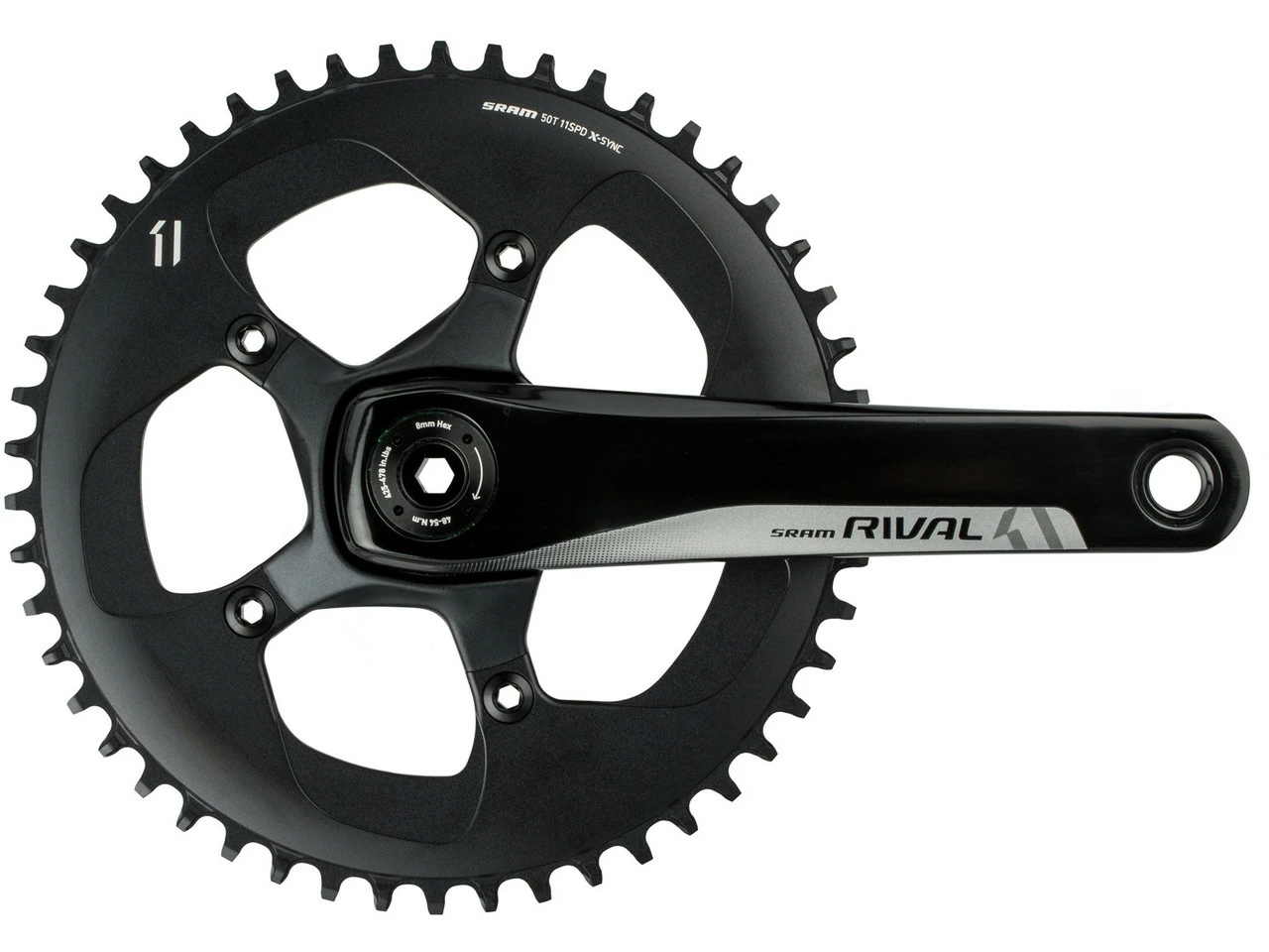 SRAM Rival 1 BB30 11-fach Kurbelgarnitur 3 SRAM Rival 1 BB30 11-fach Kurbelgarnitur