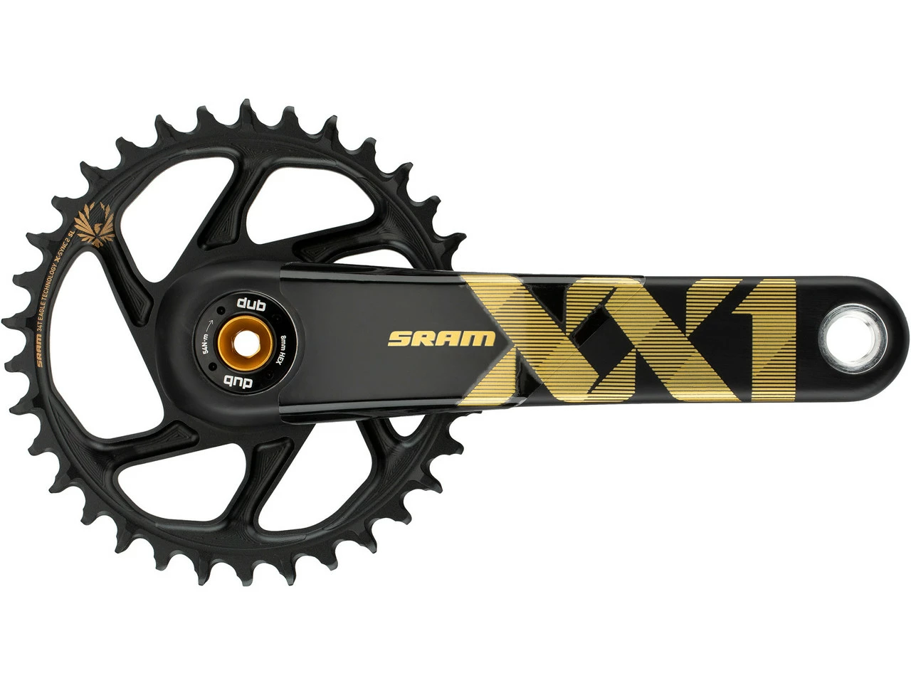 SRAM XX1 Eagle Boost Direct Mount DUB 12-fach Kurbelgarnitur 3 SRAM XX1 Eagle Boost Direct Mount DUB 12-fach Kurbelgarnitur