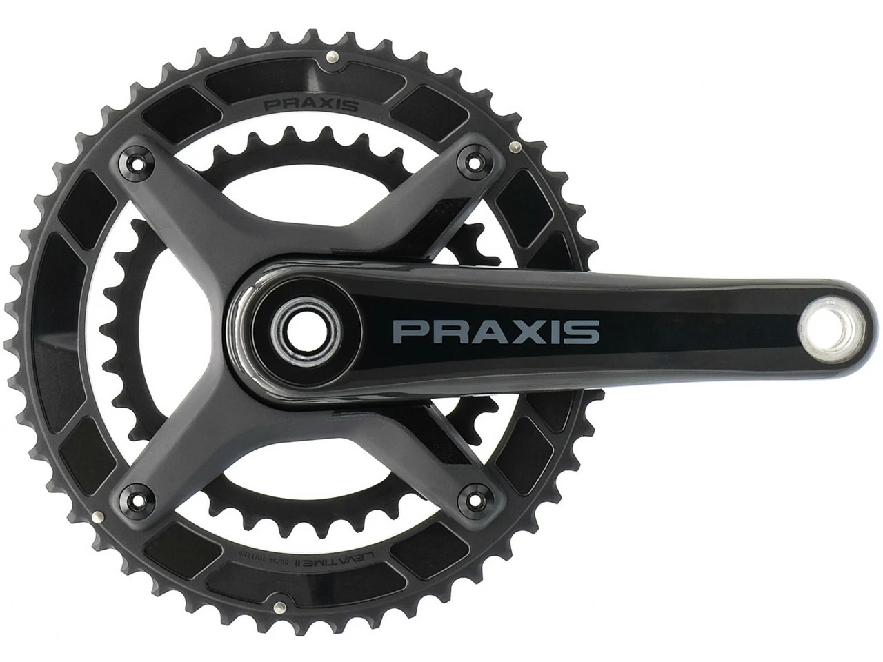 Praxis Works Zayante Carbon M30 DM Road 2-fach Kurbelgarnitur 3 Praxis Works Zayante Carbon M30 DM Road 2-fach Kurbelgarnitur
