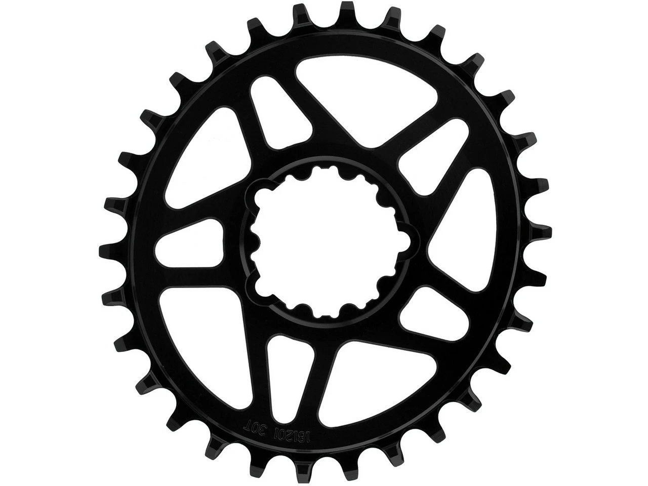 Wolf Tooth Components Elliptical Direct Mount Kettenblatt Für SRAM BB30 4 Wolf Tooth Components Elliptical Direct Mount Kettenblatt Für SRAM BB30 – Bild 2