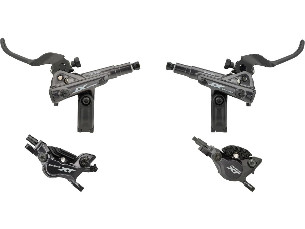 Shimano XT V+h Set Scheibenbremse BR-M8120 / BR-M8100 Mit Metallbelag J-Kit 3 Shimano XT V+h Set Scheibenbremse BR-M8120 / BR-M8100 Mit Metallbelag J-Kit