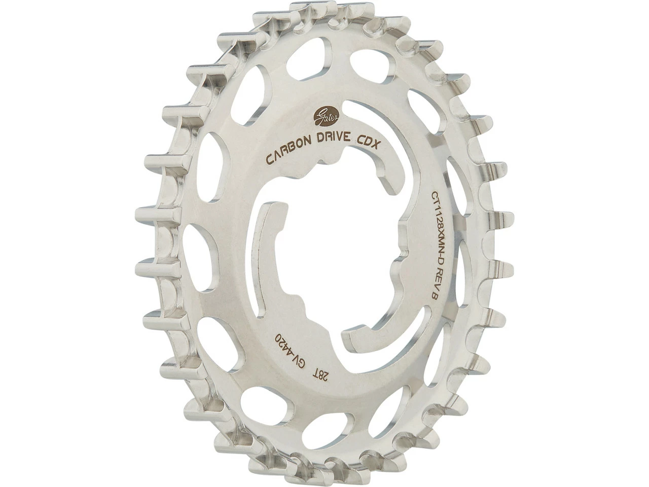 Gates CDX Hintere Riemenscheibe 3-Nocken SureFit Shimano Di2 3 Gates CDX Hintere Riemenscheibe 3-Nocken SureFit Shimano Di2