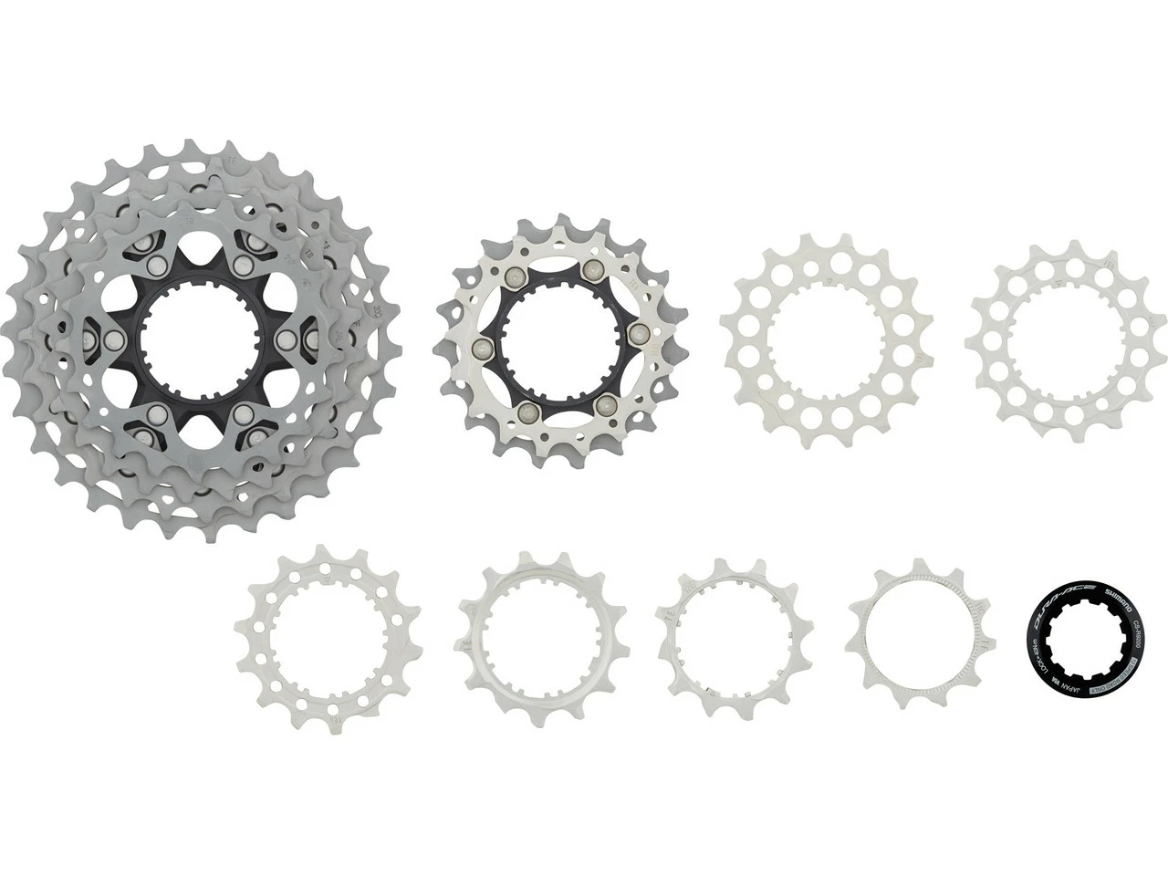 Shimano Dura-Ace Kassette CS-R9200 + Kette CN-M9100 12-fach Verschleißset 5 Shimano Dura-Ace Kassette CS-R9200 + Kette CN-M9100 12-fach Verschleißset – Bild 3