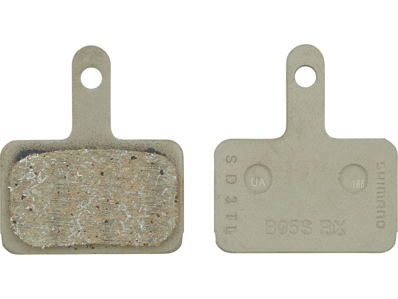 Shimano Bremsbeläge B05S-RX - 25 Paar 4 Shimano Bremsbeläge B05S-RX - 25 Paar – Bild 2