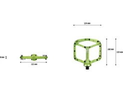 OneUp Components Aluminium Plattformpedale -Deutschland Glisse Vélo Verkaufs-Shop 450184