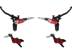 HOPE Tech 4 E4 V+h Set Scheibenbremse Mit Stahlflexleitung -Deutschland Glisse Vélo Verkaufs-Shop 456395