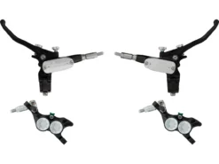 HOPE Tech 4 E4 V+h Set Scheibenbremse Mit Stahlflexleitung -Deutschland Glisse Vélo Verkaufs-Shop 456397