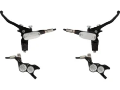 HOPE Tech 4 V4 V+h Set Scheibenbremse Mit Kunststoffleitung