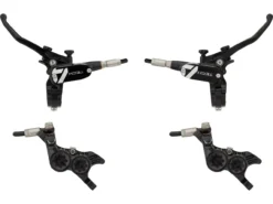 HOPE Tech 4 V4 V+h Set Scheibenbremse Mit Kunststoffleitung -Deutschland Glisse Vélo Verkaufs-Shop 456881