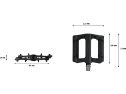 HT NANO-P PA12A Plattformpedale -Deutschland Glisse Vélo Verkaufs-Shop 461282