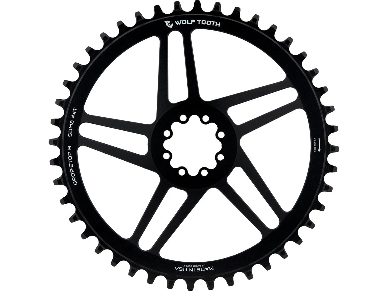 Wolf Tooth Components Direct Mount Kettenblatt Für SRAM 8-Bolt 3 Wolf Tooth Components Direct Mount Kettenblatt Für SRAM 8-Bolt