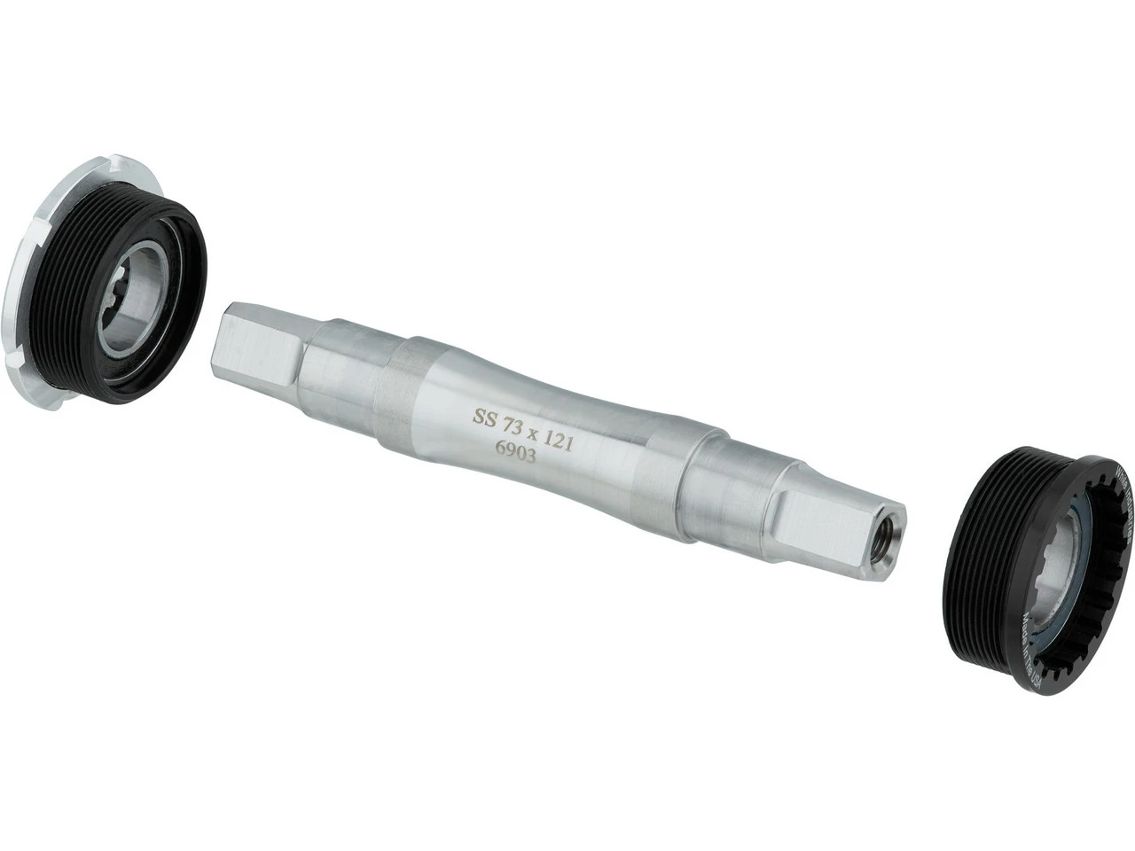 White Industries Edelstahl Innenlager Vierkant 4 White Industries Edelstahl Innenlager Vierkant – Bild 2