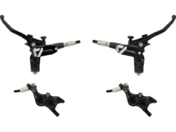 HOPE Tech 4 E4 V+h Set Scheibenbremse Mit Kunststoffleitung