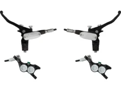 HOPE Tech 4 E4 V+h Set Scheibenbremse Mit Kunststoffleitung -Deutschland Glisse Vélo Verkaufs-Shop 481828