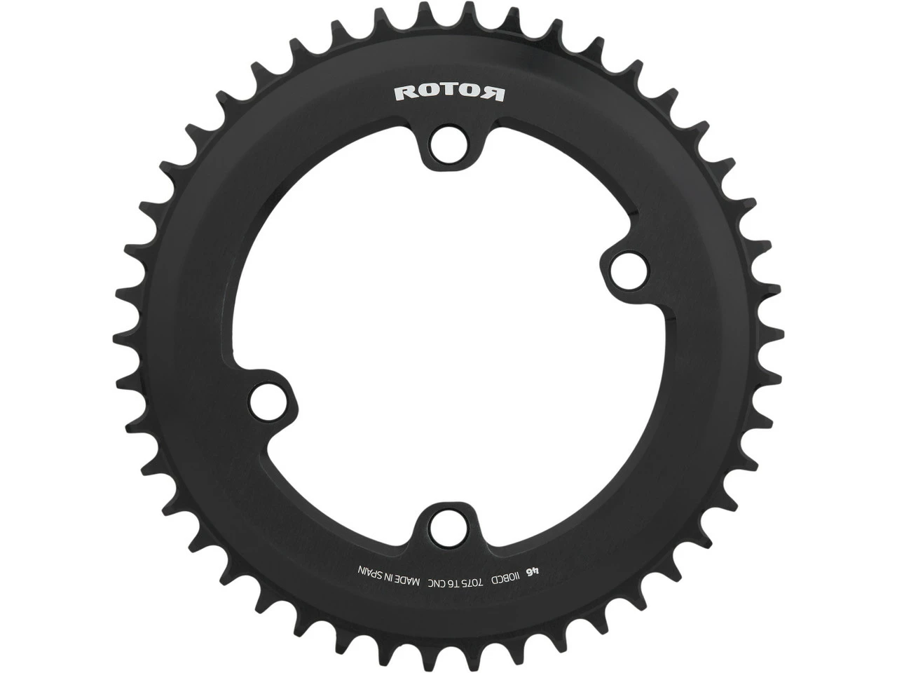 Rotor Aero 1X Kettenblatt, 4-Arm, NoQ, 110 Mm Lochkreis, Spider Mount 3 Rotor Aero 1X Kettenblatt, 4-Arm, NoQ, 110 Mm Lochkreis, Spider Mount