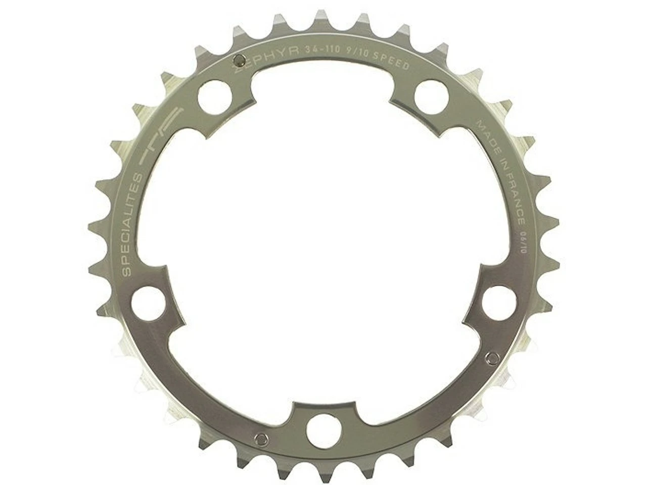 TA Kettenblatt Zephyr, 5-Arm, Mitte, 110 Mm Lochkreis 6 TA Kettenblatt Zephyr, 5-Arm, Mitte, 110 Mm Lochkreis – Bild 4